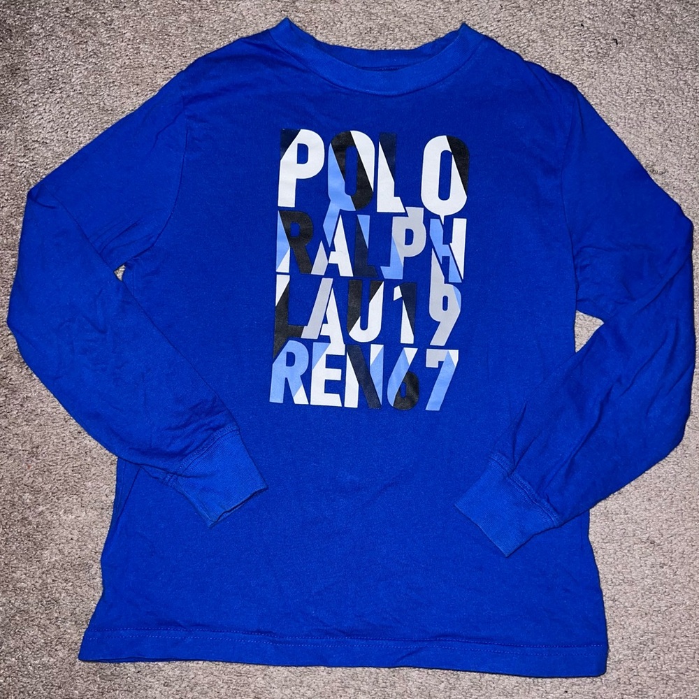 Polo Ralph Lauren Shirt, Boys, Blue, 7